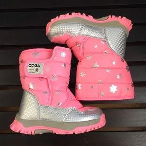 Girls Waterproof Winter Snow Boots